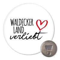 Magnet Waldecker Land verliebt 59mm...