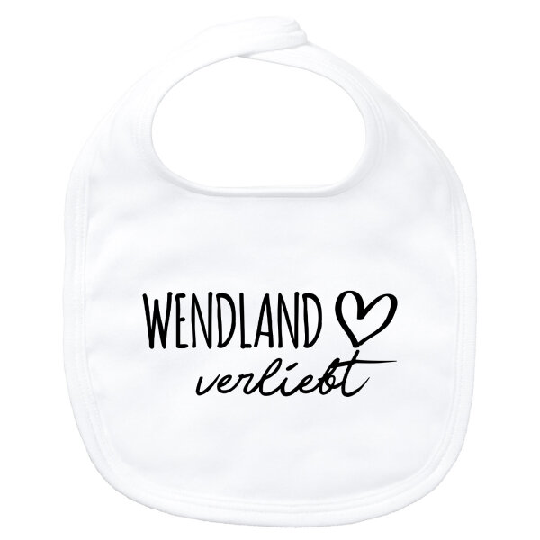 Baby Lätzchen Wendland verliebt