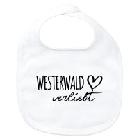 Baby Lätzchen Westerwald verliebt