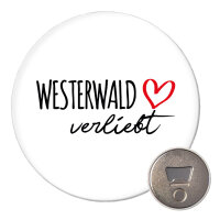 Magnet Westerwald verliebt 59mm Kühlschrankmagnet...