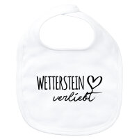 Baby L&auml;tzchen Wetterstein verliebt Klettverschluss