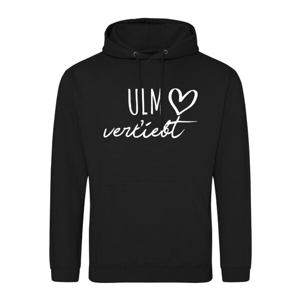 Unisex Hoodie Ulm verliebt Größe S-3XL