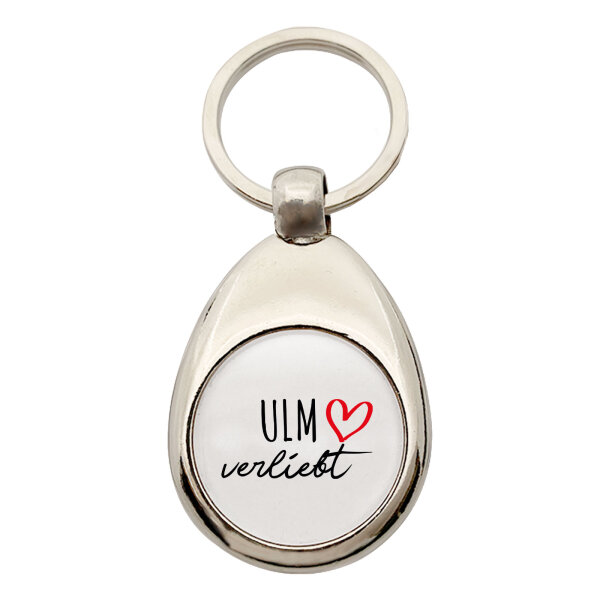 Schlüsselanhänger Ulm verliebt