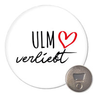 Magnet Ulm verliebt 59mm Kühlschrankmagnet...