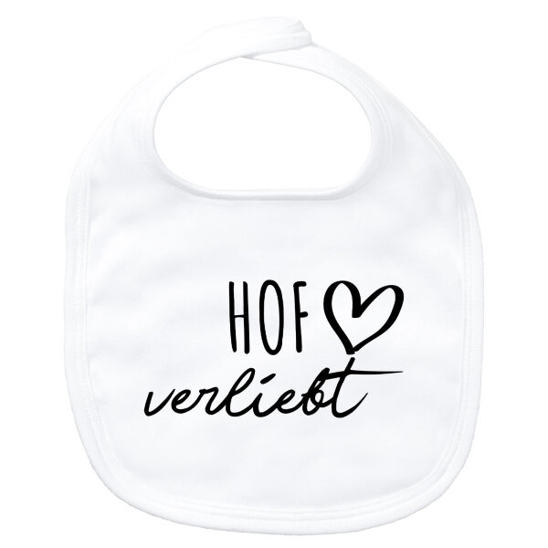 Baby Lätzchen Hof verliebt