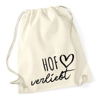 Turnbeutel Hof verliebt 12 Liter