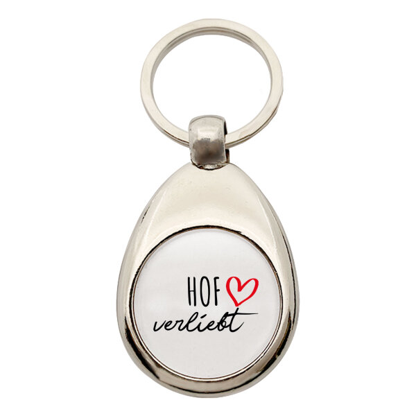 Schlüsselanhänger Hof verliebt