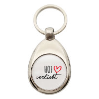 Schlüsselanhänger Hof verliebt