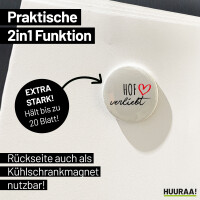 Magnet Hof verliebt 59mm Kühlschrankmagnet Flaschenöffner