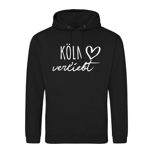 Unisex Hoodie Köln verliebt Größe S-3XL
