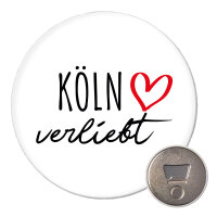 Magnet Köln verliebt 59mm Kühlschrankmagnet Flaschenöffner