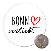Magnet Bonn verliebt 59mm Kühlschrankmagnet Flaschenöffner