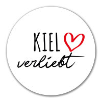Aufkleber Kiel verliebt 10cm Sticker