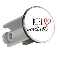 Waschbeckenstöpsel Kiel verliebt 4cm Abflussstopfen