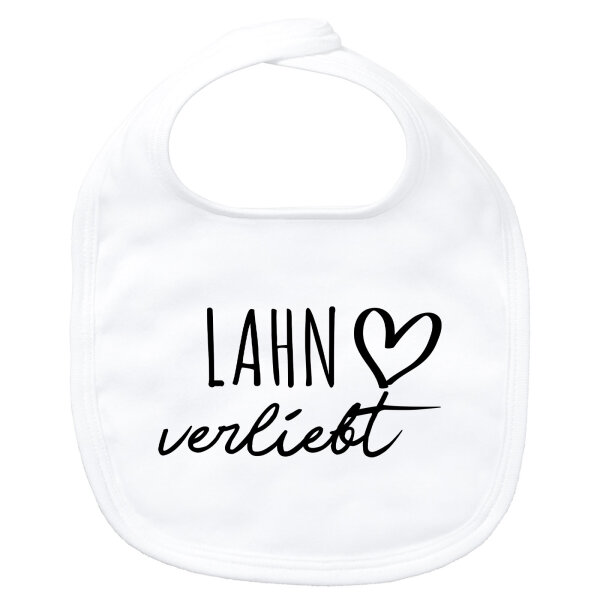 Baby Lätzchen Lahn verliebt