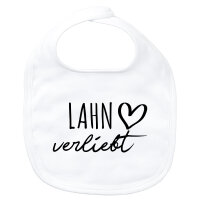 Baby Lätzchen Lahn verliebt