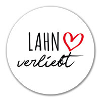 Aufkleber Lahn verliebt 10cm Sticker