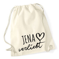 Turnbeutel Jena verliebt 12 Liter