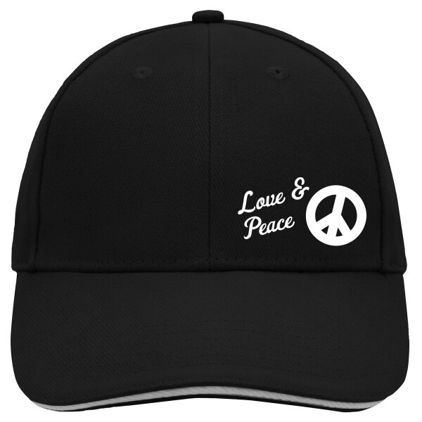 Cappy Mütze Love & Peace