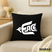 Kissen Peace Friedenstaube  40x40cm