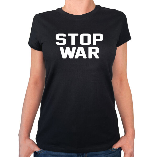 Damen T-Shirt Stop War  Größe XS-XXL