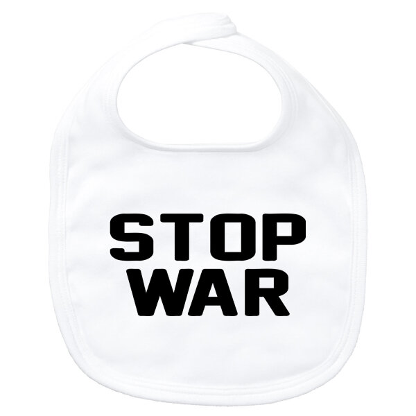Baby Lätzchen Stop War