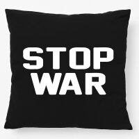 Kissen Stop War  40x40cm