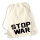 Turnbeutel Stop War  12 Liter