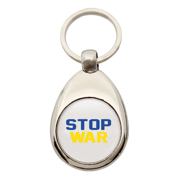 Schlüsselanhänger Stop War