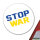 Aufkleber Stop War  10cm Sticker