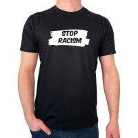 Herren T-Shirt Stop Racism