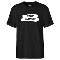 Herren T-Shirt Stop Racism