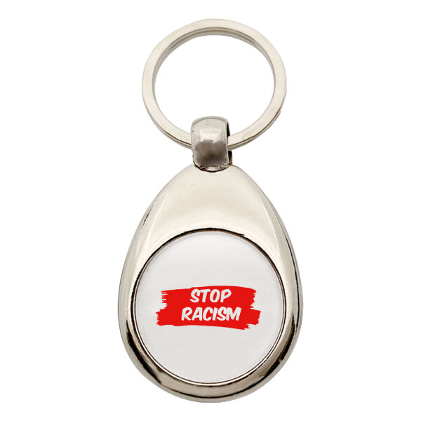 Schlüsselanhänger Stop Racism