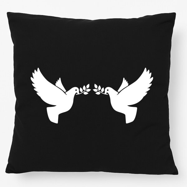 Kissen Friedenstauben  40x40cm