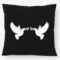 Kissen Friedenstauben  40x40cm
