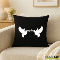 Kissen Friedenstauben  40x40cm