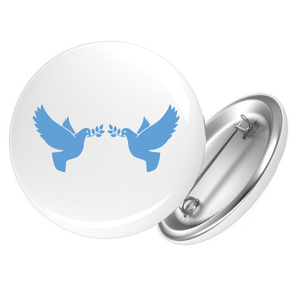 Button Friedenstauben